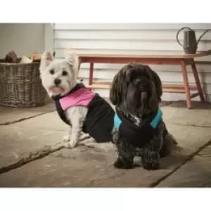 Image of Bunty Dog Puffer Jacket - Blue - X-Small