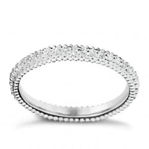 Image of Chamilia Swarovski ZirconiaEternity Stacking Ring XS