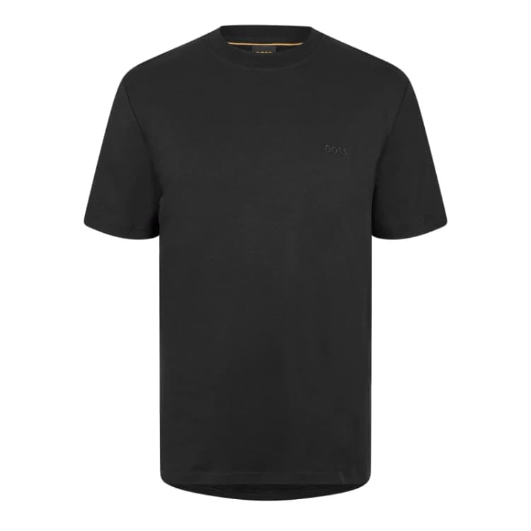 Image of Boss Boss Te Interlock 10262456 01 Polo Shirt Mens Black male S