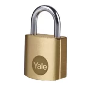 Image of Yale Brass Padlock 20mm - Pack of 4
