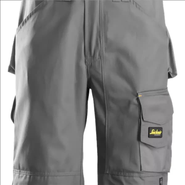 Image of Snickers Craftsmen One Piece Trousers, DuraTwill - Grey/Grey - Waist 31" Inside leg 30"