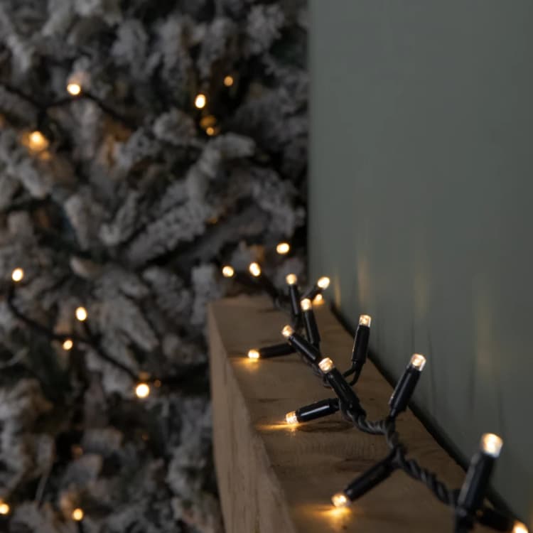 Image of 24m Set of 300 Connectable String Lights with Warm White LEDs