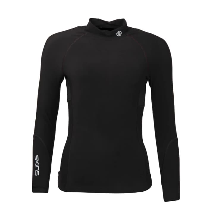 Image of Skins Sr3 Ls Top Thm - Black 8