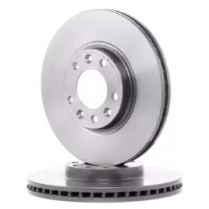 Image of PAIR PAINTED BREMBO BRAKE DISCS 09.8303.11