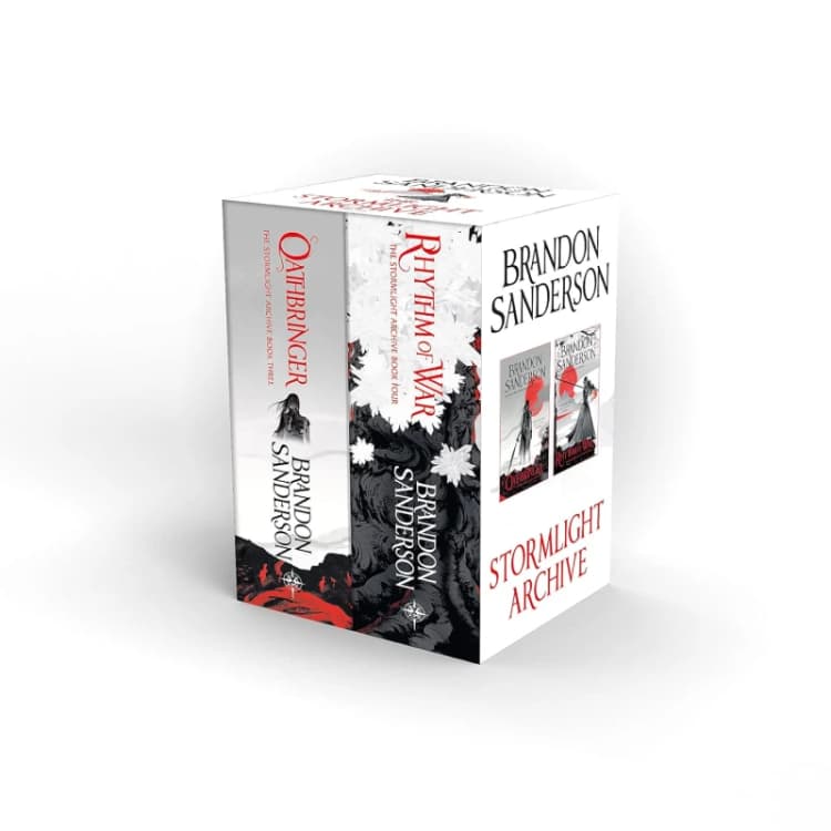 Image of The Stormlight Archive Box Set Part Two Brandon Sanderson Brandon Sanderson Books