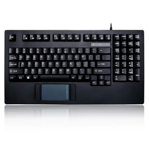 Image of Adesso Adesso EasyTouch 425 - Rackmount Touchpad Keyboard AKB-425UB