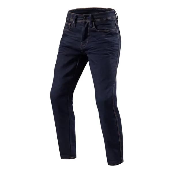 Image of REV'IT! Jeans Reed RF Dark Blue Used Motorcycle Jeans Size L34/W36