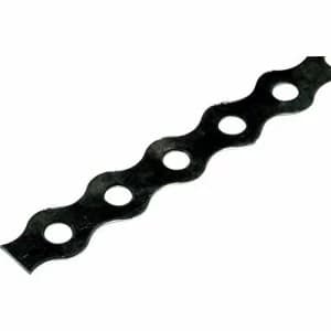 Image of Zexum 12mm Black Galvanised Fixing Band - 10 Meter