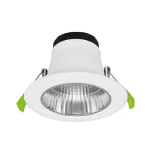 Image of Integral Recess Plus 95mm Cutout 12W 1440LM 120LM/W cct Adjustable 3000/4000K 55 Beam IP54 Non Dimm