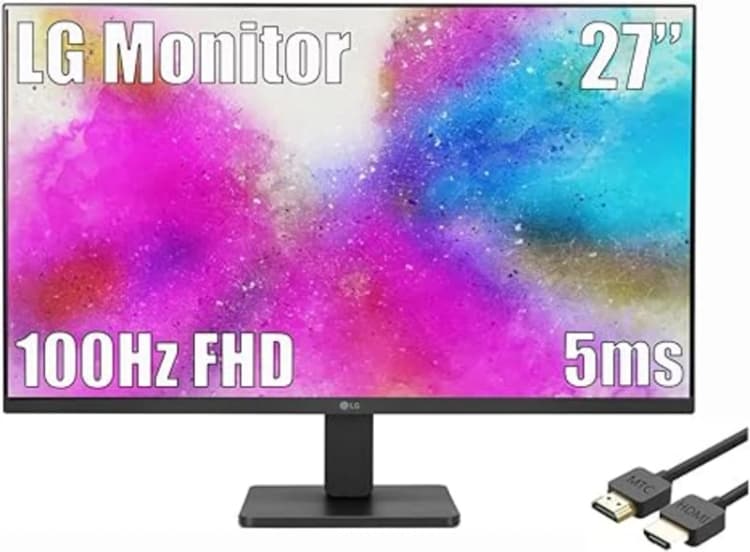Image of LG 27BA750-B 27" 1920 x 1080 Pixels Full HD IPS Panel HDMI EXR8LG27BA750B