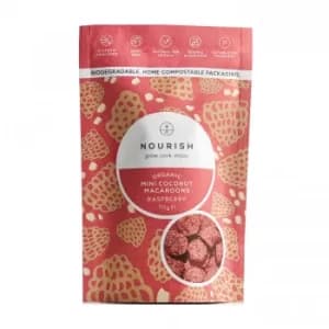 Image of Nourish Raspberry Coconut Crunch Macaroons 110g