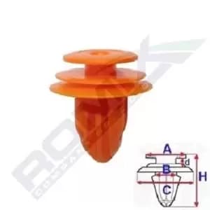 Image of ROMIX Clip HONDA,SUBARU C60693 91560S6A003,909130075