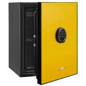 Image of Phoenix Spectrum LS6001EY Luxury Fire Safe with Yellow Door Panel and