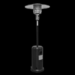 Image of Dellonda Outdoor Garden Gas Patio Heater 13kW Commercial & Domestic Use, Black -