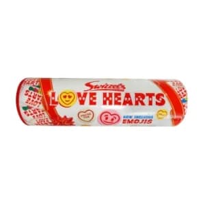 Image of LOVE HEARTS SWEETS GIFT TUBE