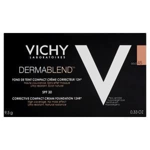 Image of Vichy Dermablend Compact Cream Foundation 45 Gold