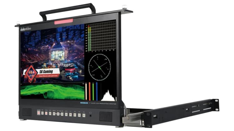 Image of DataVideo TLM-170VM computer monitor 43.2cm (17") 1920 x 1080 pi