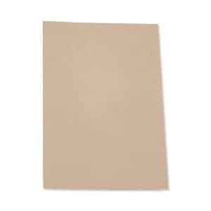Image of 5 Star A4 Square Cut Folder Recycled Pre-punched 250gsm Buff Pack of 100