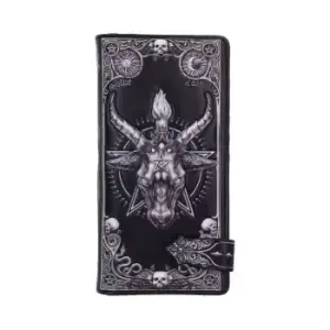 Image of Baphomet Embossed Purse 18.5cm