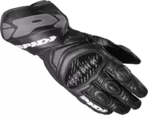 Image of Spidi Carbo 7 Motorcycle Gloves, black, Size 2XL, black, Size 2XL