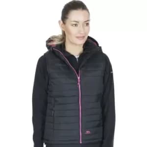 Image of Trespass Womens/Ladies Aretha Padded Hooded Walking Gilet Bodywarmer 18/XXL - Bust 42' (106.5cm)