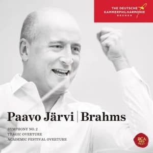 Image of Brahms Symphony No 2/Tragic Overture/Academic Festival Overture by Johannes Brahms CD Album
