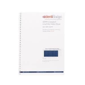 Image of Identibadge GDPR Visitor Book Refill IBR-GDPR