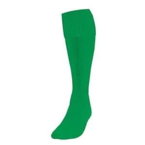 Image of Precision Plain Football Socks Adult Emerald