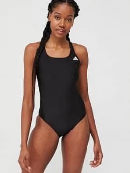 Image of adidas Fit Swimsuit - Black, Size 40, Women