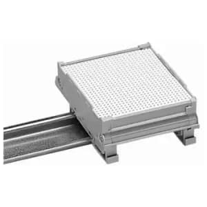 Image of WAGO 288-602 Fixing Foot for DIN 35 Rail Grey