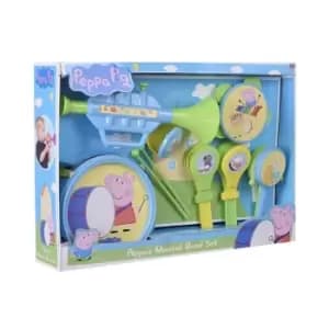 Image of Peppa Pig 6 Piece Peppa's Musical Band Set Kids Music Instrument Drum Toy Gift TJ Hughes