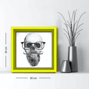 Image of 3030AHS-013 Multicolor Decorative Framed MDF Painting