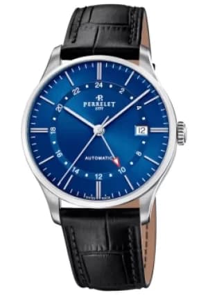 Image of Perrelet Watch Weekend 3 Hands GMT