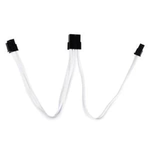 Image of Silverstone 8-pin PCIe 6 2 Pin 25cm PCIe Extension - White