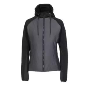 Image of Trespass Womens/Ladies Grace Sports Full Zip Hoodie (S) (Black)