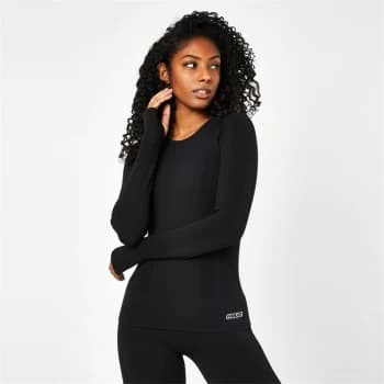 Image of Everlast Long Sleeve T-Shirt - Black