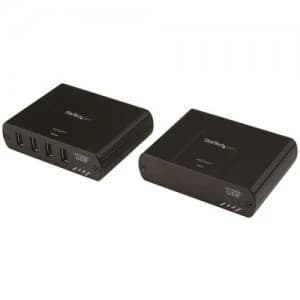 Image of 4PT USB2 over GB LAN Cat5e Cat6 Extender