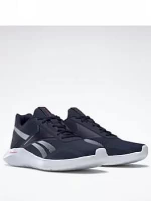 Image of Reebok Energylux 2 Shoes, Black/White/Black, Size 10.5, Men