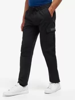 Image of Barbour International Penton Cargo Trousers- Black, Size XL, Men