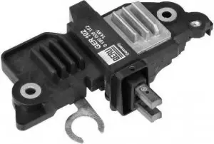 Image of Beru GER102 / 0190005102 14.6 V Alternator Regulator Replaces 93 174 476