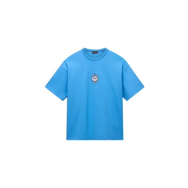 Image of T-Shirt Napapijri Krous Bleu Male L