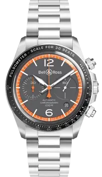Image of Bell & Ross Watch Vintage BR V2-94 Garde Cotes Chronograph