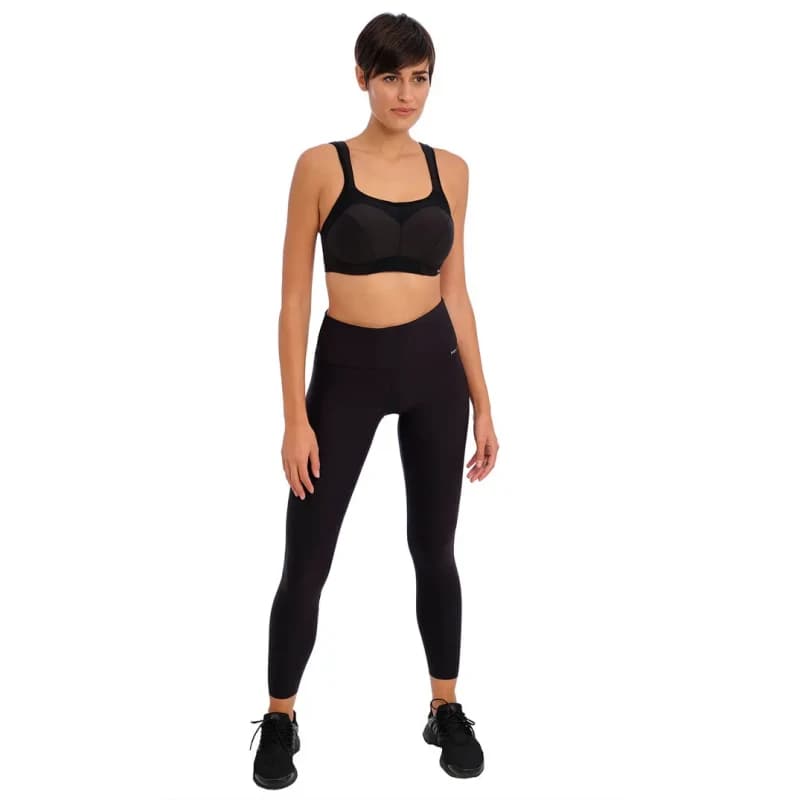 Image of Freya Womens underwired sports bra Freya High-Octane Noir Female 100I
