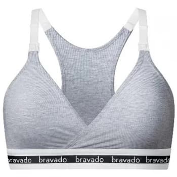 Image of Bravado Original nursing bra for cup sizes B-D - Grey