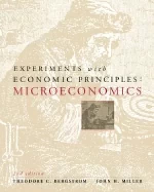 Image of experiments with economic principles microeconomics