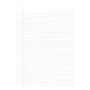 Image of Loose Leaf Paper A4 Ruled with Margin Pack of 2500 EN09808