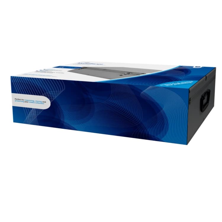 Image of MediaRange BOX78 optical disc case Box case 1000 discs Silver