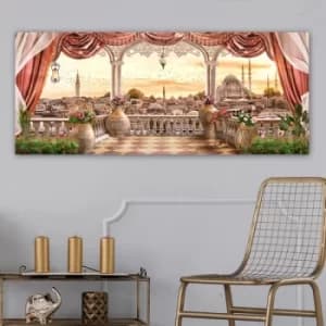Image of YTY554296519_50120 Multicolor Decorative Canvas Painting