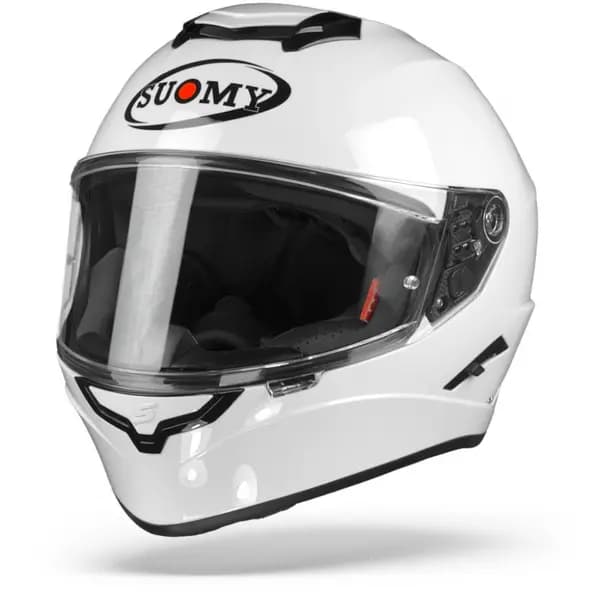 Image of Suomy Stellar Plain White Full Face Helmet S