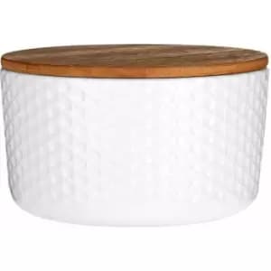 Image of Geome Dolomite and White Mod Storage Canister - Premier Housewares